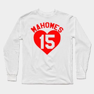 Mahomes 15 Long Sleeve T-Shirt